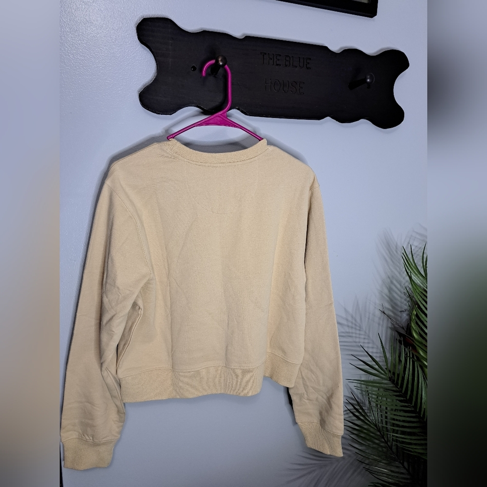 Cow Girl Dreamin Fleece Crewneck Sweater NWT Size Meduim - Picture 5 of 6